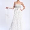 Sue Wong - Embellished Empire Mesh Gown W5202 Formal Gowns