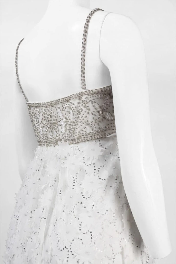 Sue Wong - Embellished Empire Mesh Gown W5202 Formal Gowns 4 Sue Wong - Embellished Empire Mesh Gown W5202 Formal Gowns