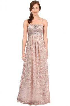 Formal Gowns Sue Wong - Florid Sequined Empire Dress N5130