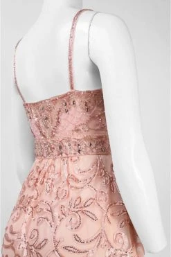 Formal Gowns Sue Wong - Florid Sequined Empire Dress N5130