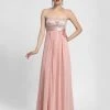 Sue Wong - N4170 Spaghetti Straps Embellished A-line Gown