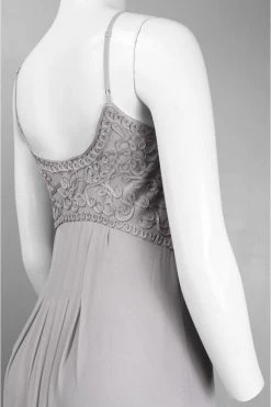 Sue Wong - Ribbon Chiffon A-Line Dress C4237 Formal Gowns