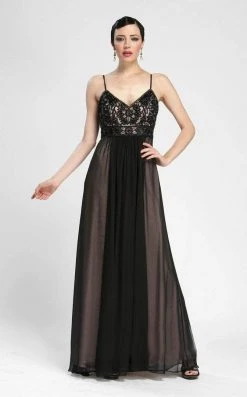 Formal Gowns Sue Wong - Sleeveless Embellished A Line Gown N3402