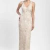 Sue Wong - Sleeveless V Neck Long Gown N3502