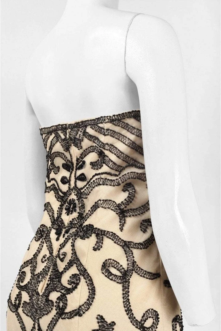 Formal Gowns Sue Wong - Sweetheart Flutter Trumpet Gown N5360 - 1 Pc Champagne In Size 4 Available 4 Formal Gowns Sue Wong - Sweetheart Flutter Trumpet Gown N5360 - 1 Pc Champagne In Size 4 Available