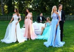 Tarik Ediz - 50295 Beaded Halter A-line Dress Formal Gowns 7 Tarik Ediz - 50295 Beaded Halter A-line Dress Formal Gowns