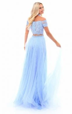 Tarik Ediz - 50311 Two Piece Off Shoulder Evening Gown 14 Tarik Ediz - 50311 Two Piece Off Shoulder Evening Gown