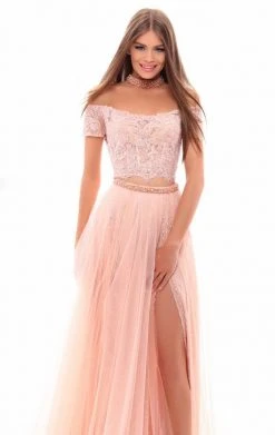 Tarik Ediz - 50311 Two Piece Off Shoulder Evening Gown 17 Tarik Ediz - 50311 Two Piece Off Shoulder Evening Gown