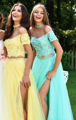 Tarik Ediz - 50311 Two Piece Off Shoulder Evening Gown 18 Tarik Ediz - 50311 Two Piece Off Shoulder Evening Gown