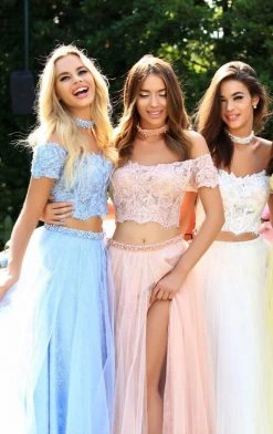 Tarik Ediz - 50311 Two Piece Off Shoulder Evening Gown 19 Tarik Ediz - 50311 Two Piece Off Shoulder Evening Gown