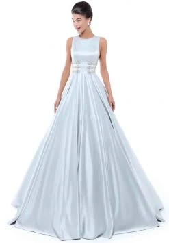 Tarik Ediz - 50433 Embellished Jewel Neck Ballgown 6 Tarik Ediz - 50433 Embellished Jewel Neck Ballgown