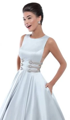 Tarik Ediz - 50433 Embellished Jewel Neck Ballgown 7 Tarik Ediz - 50433 Embellished Jewel Neck Ballgown