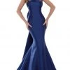 Tarik Ediz - 50505 Strapless Taffeta Mermaid Gown With Train