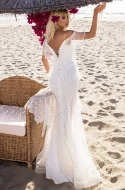 Formal Gowns Tarik Ediz - 50629 Drape Ruffle Net Tulle High Slit Prom Dress 15 Formal Gowns Tarik Ediz - 50629 Drape Ruffle Net Tulle High Slit Prom Dress