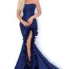 Tarik Ediz - 50686 Strapless Sweetheart Ruffled Mermaid Dress