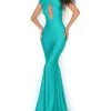 Tarik Ediz - 50688 Crisscross Halter Cutout Mermaid Gown 2 Tarik Ediz - 50688 Crisscross Halter Cutout Mermaid Gown
