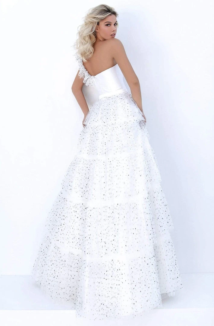 Tarik Ediz - 50754 Sleeveless One Shoulder A-line Dress 4 Tarik Ediz - 50754 Sleeveless One Shoulder A-line Dress