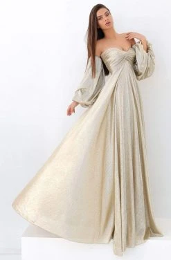 Formal Gowns Tarik Ediz - 93809 Strapless Sweetheart A-line Gown