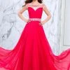Tarik Ediz - Bejeweled A-line Gown 50091 Formal Gowns
