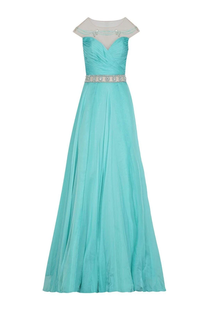 Tarik Ediz - Bejeweled A-line Gown 50091 Formal Gowns 8 Tarik Ediz - Bejeweled A-line Gown 50091 Formal Gowns