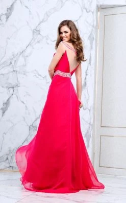 Tarik Ediz - Bejeweled A-line Gown 50091 Formal Gowns 14 Tarik Ediz - Bejeweled A-line Gown 50091 Formal Gowns