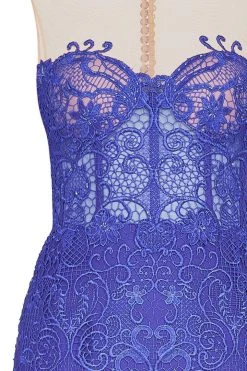 Tarik Ediz - Illusion Jewel Neck Mermaid Dress 50085