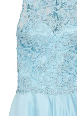 Tarik Ediz - Illusion Neck A-Line Short Dress 90419 Cocktail Dresses