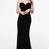 Tarik Ediz - Illusion Sweetheart Sheath Gown 50003 2 Tarik Ediz - Illusion Sweetheart Sheath Gown 50003