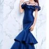 Tarik Ediz - Jeweled Mermaid Dress 50107 Formal Gowns 2 Tarik Ediz - Jeweled Mermaid Dress 50107 Formal Gowns