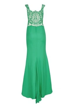 Tarik Ediz - Lace Off-Shoulder Gown 92568