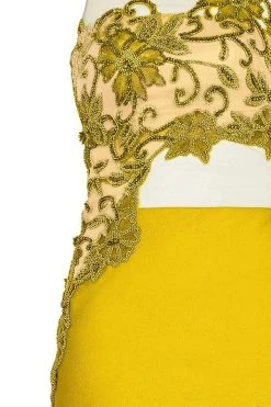 Tarik Ediz - One Shoulder Illusion Beaded Gown 92541 Formal Gowns 24 Tarik Ediz - One Shoulder Illusion Beaded Gown 92541 Formal Gowns