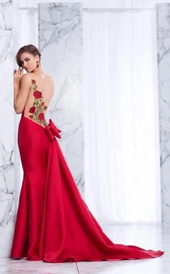 Tarik Ediz - One Shoulder Mermaid Dress 50032 8 Tarik Ediz - One Shoulder Mermaid Dress 50032