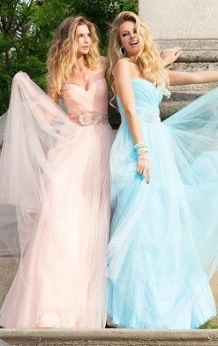 Tarik Ediz - Ornate Ruched Gown 92336 Formal Gowns