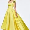 Tarik Ediz - Scoop Neck Ballgown 93141 1 Tarik Ediz - Scoop Neck Ballgown 93141