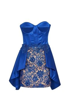 Tarik Ediz - Strapless Cocktail Dress 90452 Cocktail Dresses 11 Tarik Ediz - Strapless Cocktail Dress 90452 Cocktail Dresses