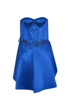 Tarik Ediz - Strapless Cocktail Dress 90452 Cocktail Dresses 13 Tarik Ediz - Strapless Cocktail Dress 90452 Cocktail Dresses