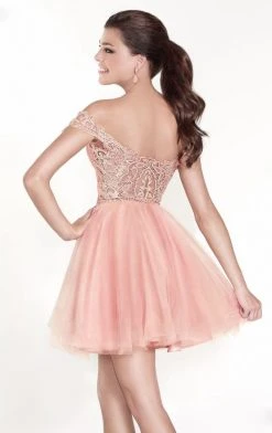 Tarik Ediz - Sweetheart Neck A-Line Short Dress 90434 Cocktail Dresses