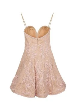 Tarik Ediz - Sweetheart Neck A-Line Short Dress 90449 Cocktail Dresses