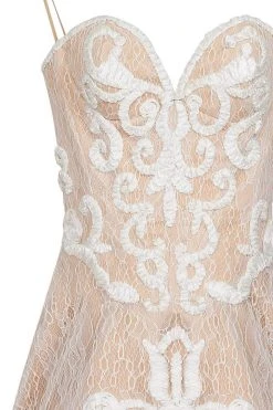 Tarik Ediz - Sweetheart Neck A-Line Short Dress 90449 Cocktail Dresses