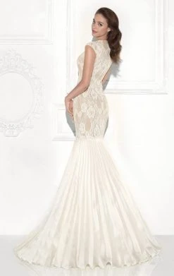 Formal Gowns Tarik Ediz - Taffeta Trumpet Gown 92680 9 Formal Gowns Tarik Ediz - Taffeta Trumpet Gown 92680