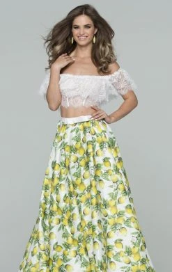 Tarik Ediz - Two-Piece Long Dress 50074