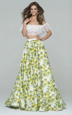 Tarik Ediz - Two-Piece Long Dress 50074