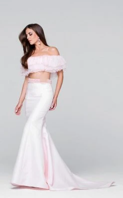 Tarik Ediz - Two-Piece Mermaid Dress 50086