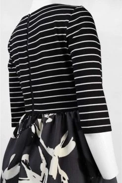 Taylor - 5730P Floral Scuba A-Line Dress Cocktail Dresses 7 Taylor - 5730P Floral Scuba A-Line Dress Cocktail Dresses