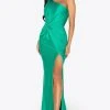 Terani Couture - Asymmetric Twist Knot Prom Dress 2011P1066 - 1 Pc Emerald In Size 4 Available Formal Gowns 1 Terani Couture - Asymmetric Twist Knot Prom Dress 2011P1066 - 1 Pc Emerald In Size 4 Available Formal Gowns