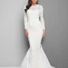 Formal Gowns Terani Couture - Beaded Mermaid Gown 1711GL3516 1 Formal Gowns Terani Couture - Beaded Mermaid Gown 1711GL3516