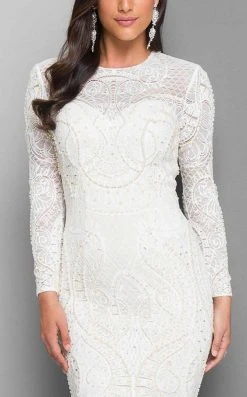 Formal Gowns Terani Couture - Beaded Mermaid Gown 1711GL3516 7 Formal Gowns Terani Couture - Beaded Mermaid Gown 1711GL3516