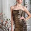 Terani Couture - C1330 Semi-sweetheart Sheath Dress