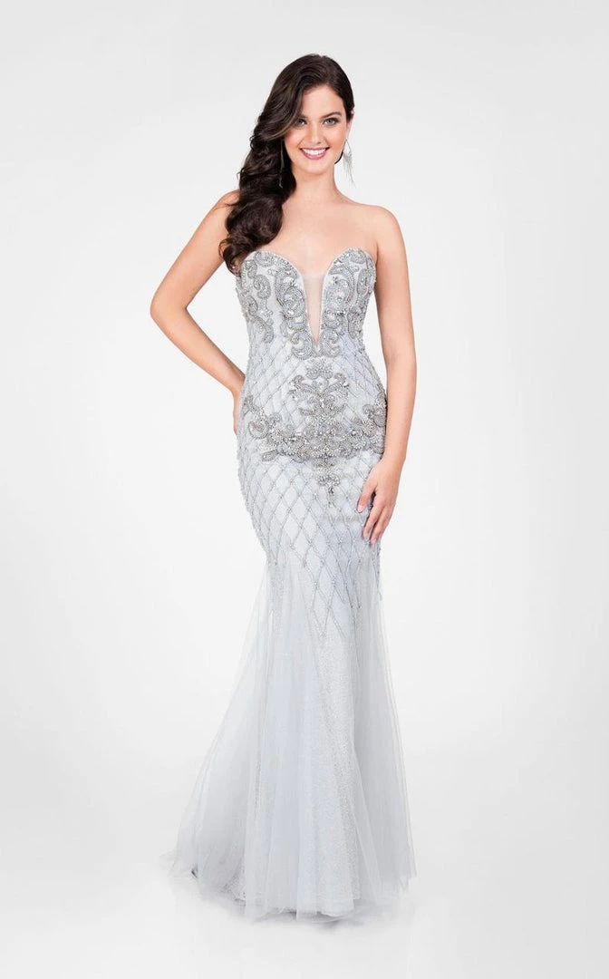 Formal Gowns Terani Couture - Captivating Beaded Sweetheart Mermaid Dress 1711P2590 7 Formal Gowns Terani Couture - Captivating Beaded Sweetheart Mermaid Dress 1711P2590