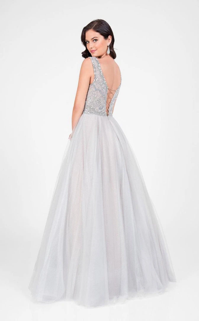 Formal Gowns Terani Couture - Embelished Sleeveless With Back Corset Prom Gown 1711P2832 5 Formal Gowns Terani Couture - Embelished Sleeveless With Back Corset Prom Gown 1711P2832